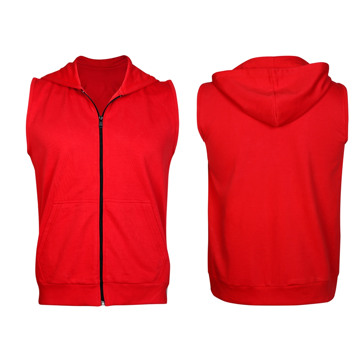 Sleeveless Hoodie - Image 3